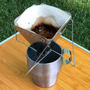 Pour Over Coffee Dripper - Mini Foldable Portable Design, Premium Grade