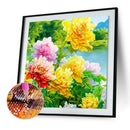 Flower 5D Diamond Painting Full Round Drill DIY Rhinestone Picture (LG545)