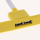 Illuminated Desktop Computer Power Switch& Restart Button with 2 USB Port