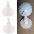 2 Sets Rubber Winter Range Driving Mat GOLF TEE & HOLDER Swing Training Prac Bj