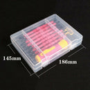 7 PC Screwdriver Set | Magneti Slotted & Flat Pro Hand Hardened CR-V Tool