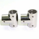 22mm 7/8" 316 Stainless Boat Yacht Railing Handrail Pipe Tube Fitting Connector
