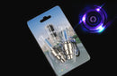 4x LED Lamp Flash Tyre Wheel Valve Cap Light For Car  Bike Magnetic Cozy JR