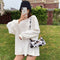 Crossbody Bag Women Chain PU Leather Small Shoulder Messenger Handbag Female