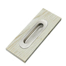 2pcs Flush Recessed Finger Pull Sliding Door Handle Kitchen Cabinet Draw ODC