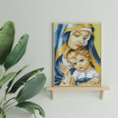 5D DIY Full Round Drill Diamond Painting Mother Love Cross Stitch Craft Kit