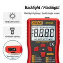 Digital Multimeter Meter Amp Ohm Voltmeter Auto/Manual Volt DC Range AC M7E5