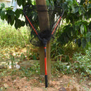 Portable Fishing Landing Net Folding Handle Triangle Frames Aluminum Alloy XFS