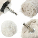 4Pcs Polishing Mop Wheels Buffing Pads Kit For Manifold Aluminum Stainless Steel
