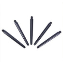 Black 50pcs/lot Nylon Dart Shafts 2BA 48mm Screw Thread Plastic Dart Stems DarSP
