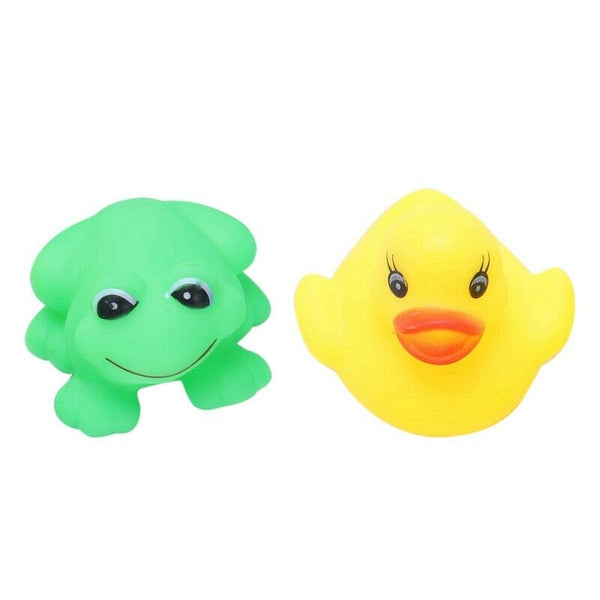 1 set of s & Ducks 5Pcs+5Pcs Baby Bath Tub Toys