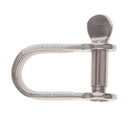 4/5/6mm D Ring Shackle Boat Anchor Shackle 304 Stainless Steel Chain Shackle