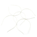 5Pcs 3mm Metal Tiara Headbands Hairbands Simple Temperament Girl Hair Clips  Z