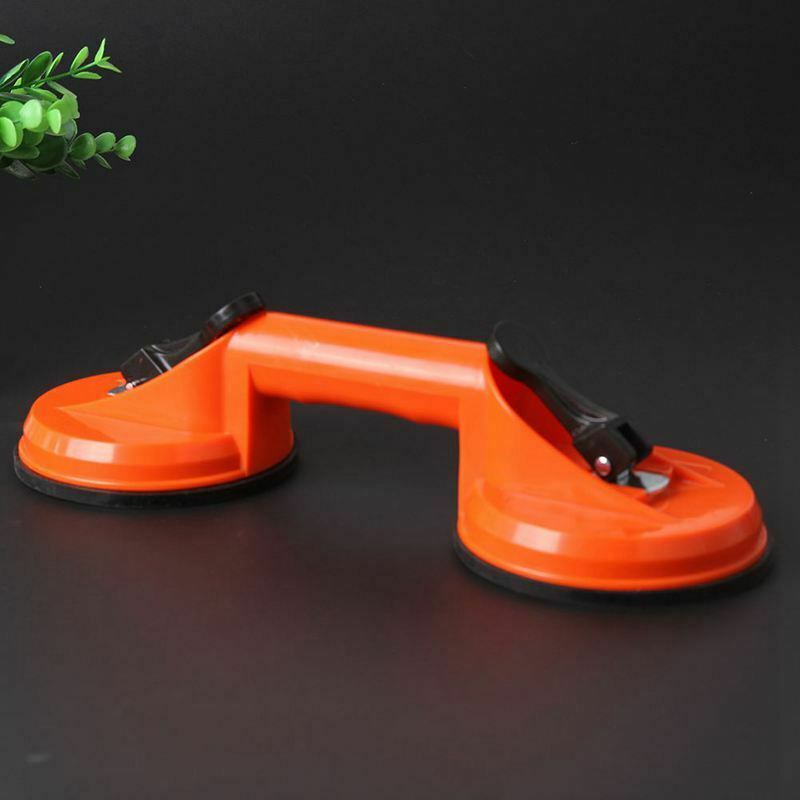 Double Cups Glass Tile Suction Plate Strong Bearing Suction Cup Puller Car  Z7J4