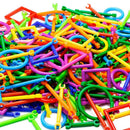 250PCS Mathematical Intelligence Stick Figures Box Baby Preschool Toys Plastic