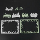 4pcs Halloween Cutting Dies Scrapbook Embossing DIY Album Card (MS-500)