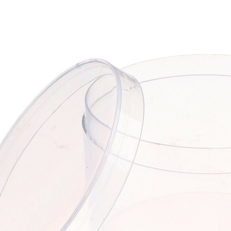 1Pc 100ML Transparent Plastic Container Box For DIY Mud Clay Accessory To&+TOCA