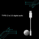 Usb Type-C Male To 3.5Mm Jack Female Type C To 3.5 Headphone Audio Aux Cabl