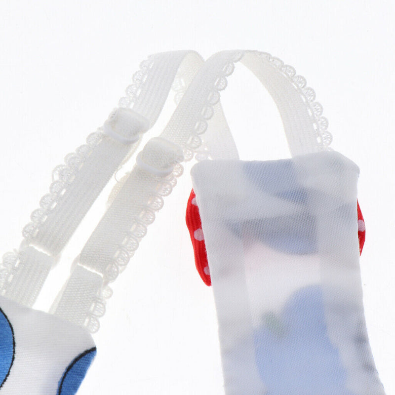 2 Pieces Fabric Cloth Breathable Cockatiel Parrot Bird Diaper Nappy Flight Suit