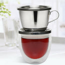 Moka Pots Stainless Steel Drip Brewing Pot Coffee Filter Brewer Dripper