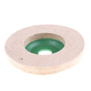 4'' Felt Wool Buffing Angle Grinder Wheel Felt Polishing Disc Pad &LJ