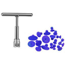 Car Dent Lifter Repair Tool Paintless Dent Remove T-Bar Slide Hammer with T Z9L9