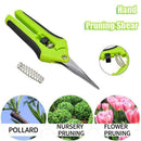 Garden Pruning Shears Picking Scissors Potted Trim Scissors Weed Branches I7W0