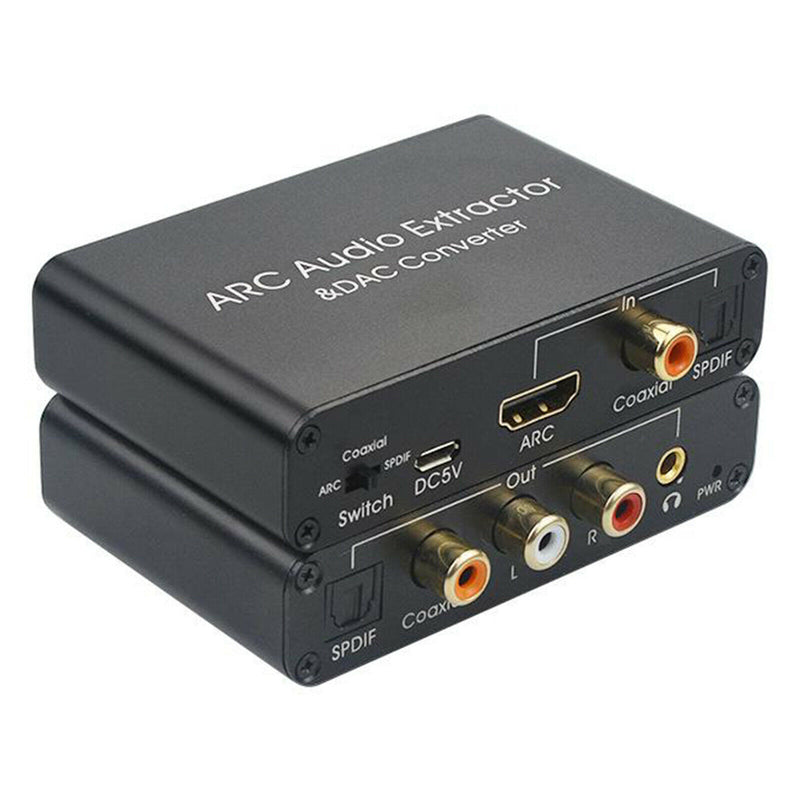 HDMI ARC Adapter & DAC Converter Selector with Digital Optical  Coaxial