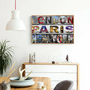 Home Bedroom Canvas Picture Mosaic Full Round Cities Diamond Painting Kits A