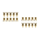 10Pack Male + 10Pack Female Socket Replacement Headset MMCX Cord for Shure SE215