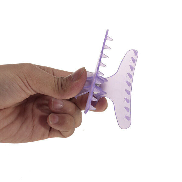 2Pcs Hair Claws Clips Salon Barber Hairdressing Styling Hair Grips Accessory