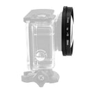 58mm Close up Lens 10X Macro+Lens Adapter Ring for GoPro Hero 5 Housing Case