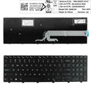 Laptop Keyboard Silent Full Keypad for Dell Inspiron 15-3000 5545 17-5000