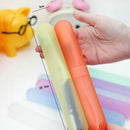 1 Pcs Plastic Toothbrush Case Outdoor Travel Toothbrush Box Color Random A5P5
