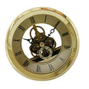 103mm Floating Anniversary Quartz Skeleton Insert Clock Movement DIY Craft