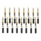 16x Universal Black Metal 3.5mm Audio Plug Connector For Headphone Earphone