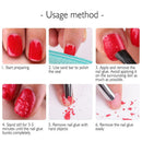 Magic Remover Nail Polish Gel Simple Fast Remove Sticky Layer Manicure Tool