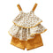 Cute Girls Clothing Sets Summer Clothes Fruit Pattern Sling Tunic Skirt Sho O9J2