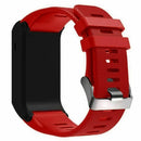 Fashion Sport Silicone Strap Watch Band Strap for Garmin Vivoactive HR (Red