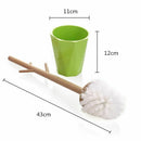 Creative tree-shaped toilet brush set detachable bathroom toilet brush toil Q2N3