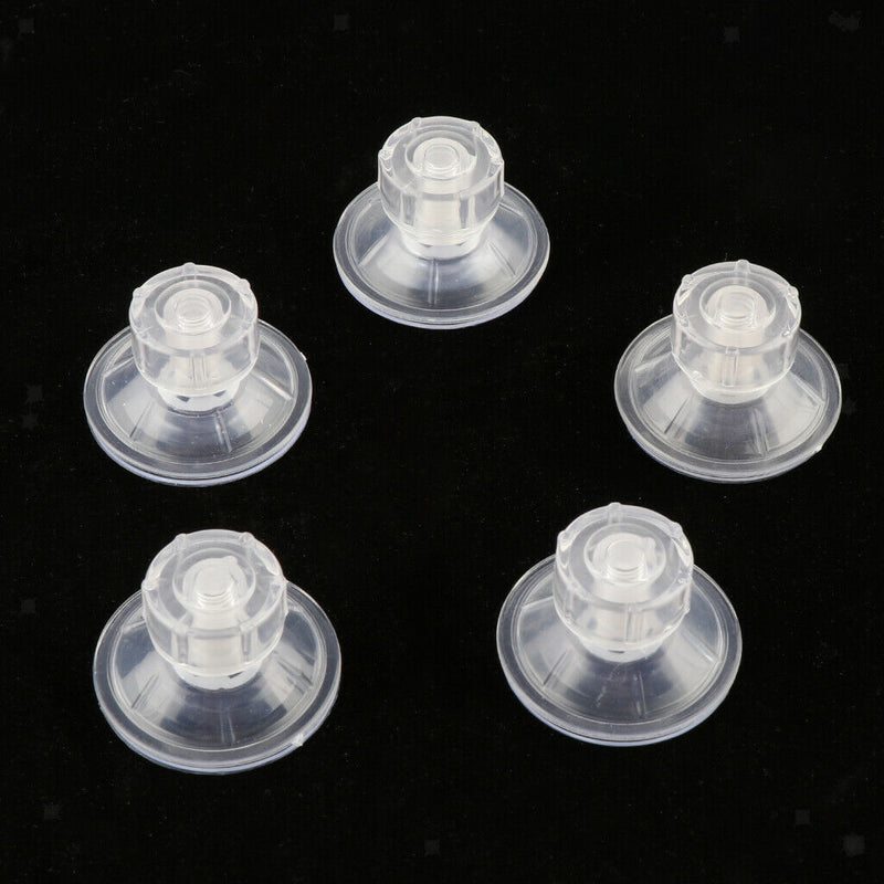 5 Pcs Glass Aquarium   Tank Breeding Separator Divider Plastic Suction Cup