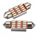2Pcs 36mm 4014 12SMD C5W Car LED Light Canbus License Interior Reading LampJClj