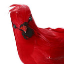 2Pcs Artificial Feathered Birds for Christmas Ornament Decorations, Arts and