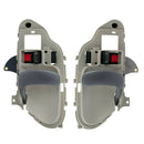 Door Handles Inside Interior Gray Lh & Rh Pair Set for Chevy Gmc Tahoe Yuko