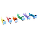 Simulation Feather Foam colorful random bird Garden Bird lawn Prop Decoration
