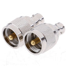 1x UHF Male PL259 PL-259 plug to BNC Female jack RF coaxial adapter connector'OZ