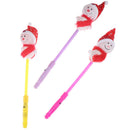 Light-Up Toys Christmas LED Flashing Sticks Kids Christmas Snowman Decor Gi 3C