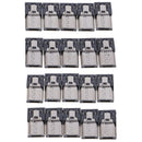 20Pcs 4 Pin USB Connector Jack Tail USB Plug Sockect Terminals Male Connect ME