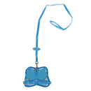 Blue Adjustable Angle Wing Rabbit Ferret Pig Harness Leash Lead Strap Nylon