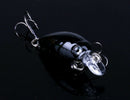 5x Fishing Lures Crankbaits Treble Hooks Randomly Baits Tackle Bass Minnow HOT.